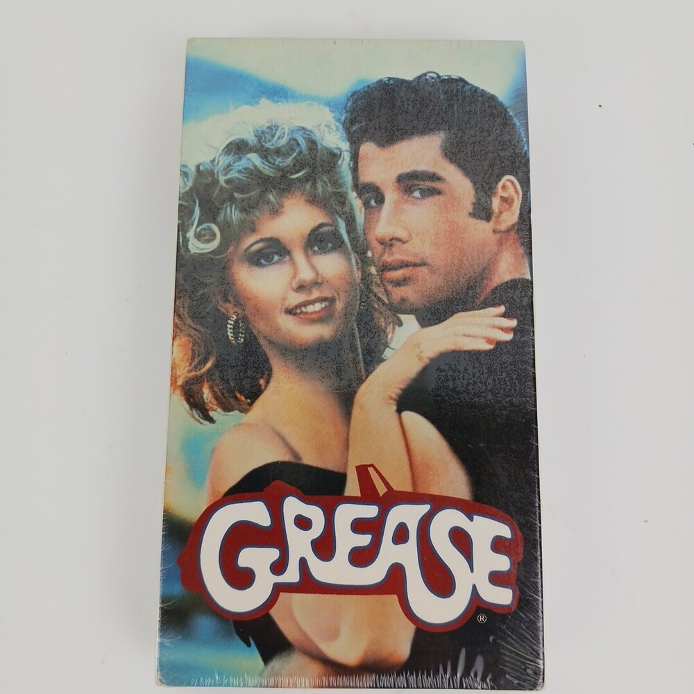 Grease, 1977 Film (VHS, 1990) New Sealed VHS Grease Movie John Travolta